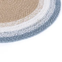 Mantel individual SOLANGE azul D38cm