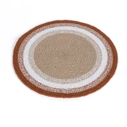 Mantel individual SOLANGE terracota D38cm