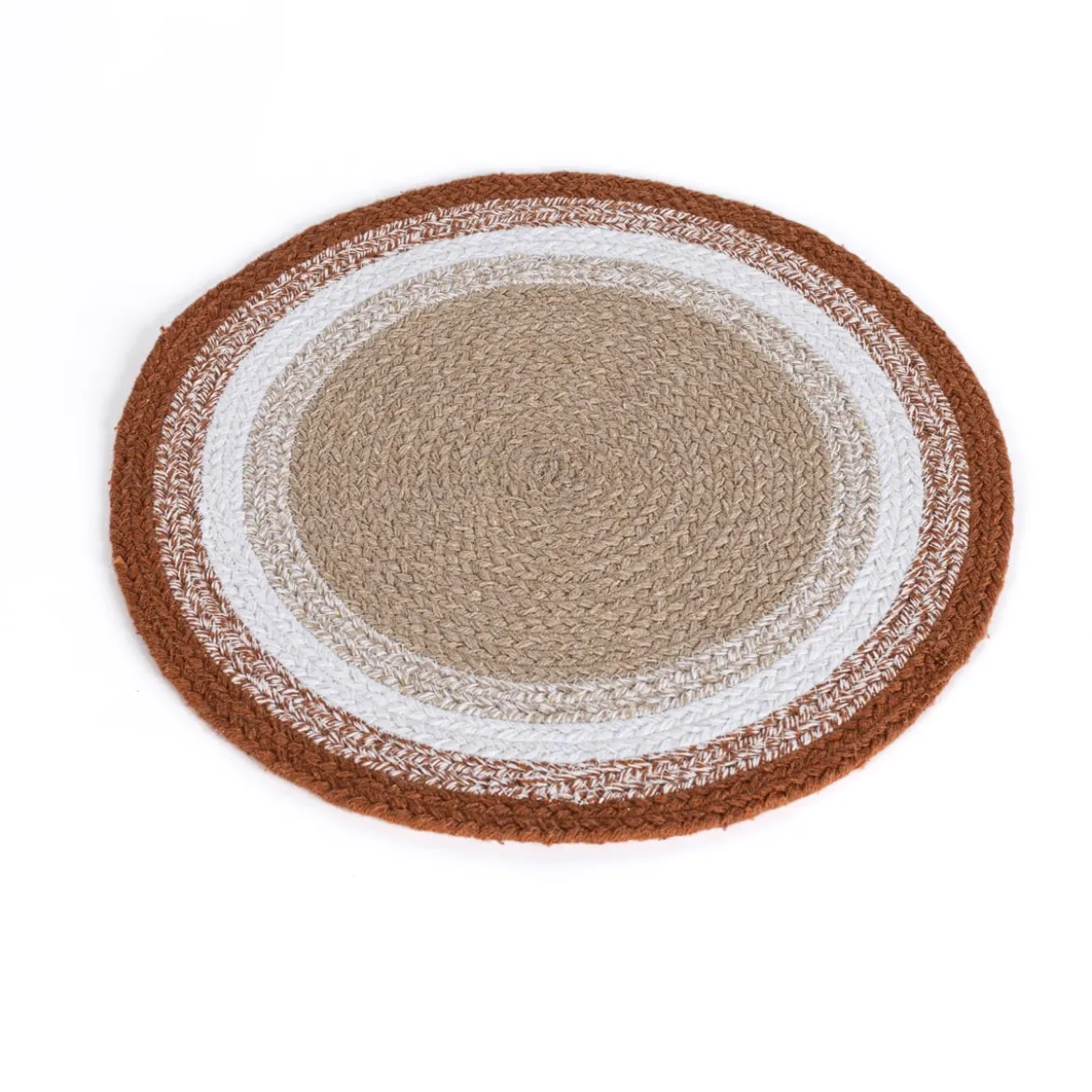Mantel individual SOLANGE terracota D38cm