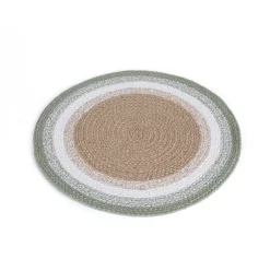 Mantel individual SOLANGE verde D38cm