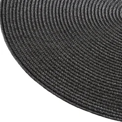 Mantel individual TEXALINE redondo gris 38cm