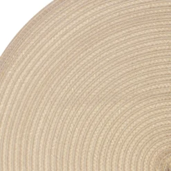 Mantel individual TEXALINES redondo beige 38cm