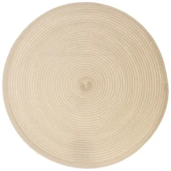 Mantel individual TEXALINES redondo beige 38cm