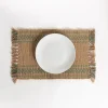 Mantel indivudal MIRAGE verde 33x48cm