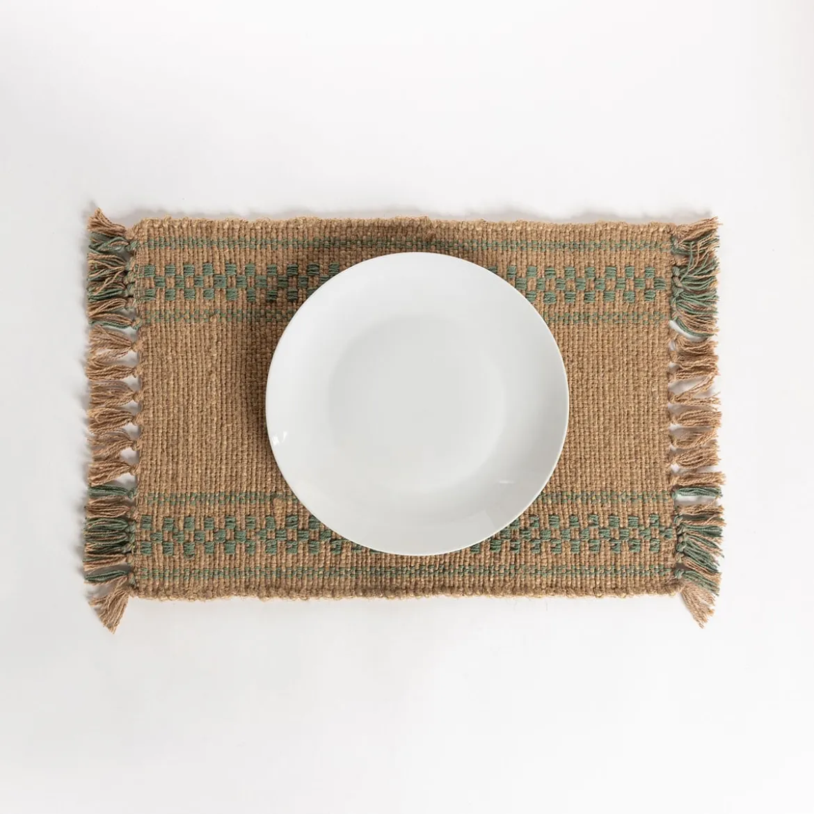 Mantel indivudal MIRAGE verde 33x48cm