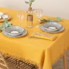 Mantel Maha Amarillo De Algodón 150x250