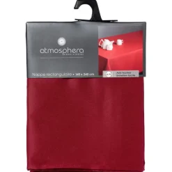 Mantel Rojo Antimanchas 140x240Cm