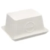 Mantequera con tapa CERA blanca