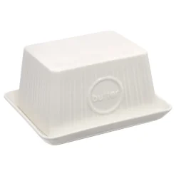 Mantequera con tapa CERA blanca