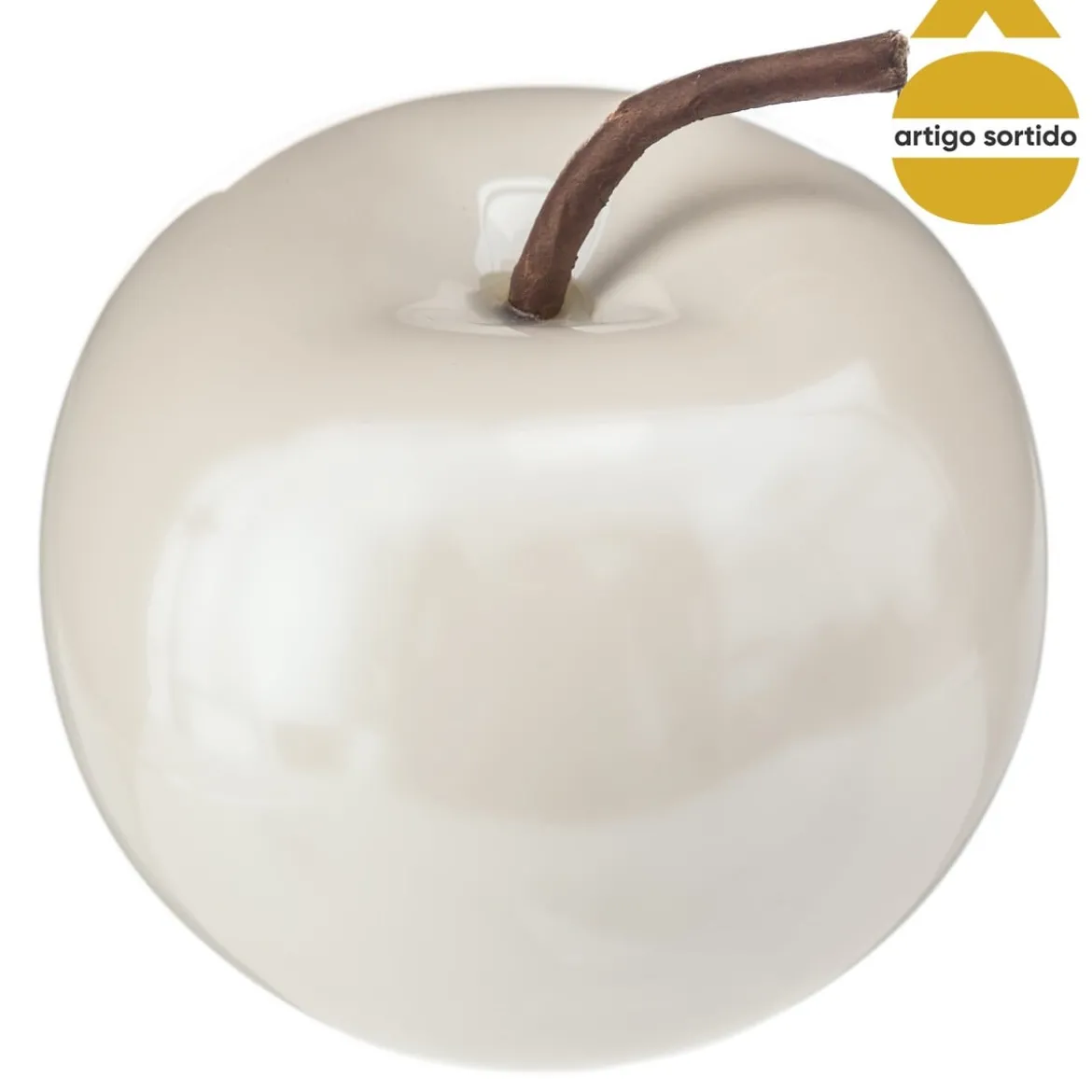 Manzana Decorativa 3 Colores 12x10x12Cm