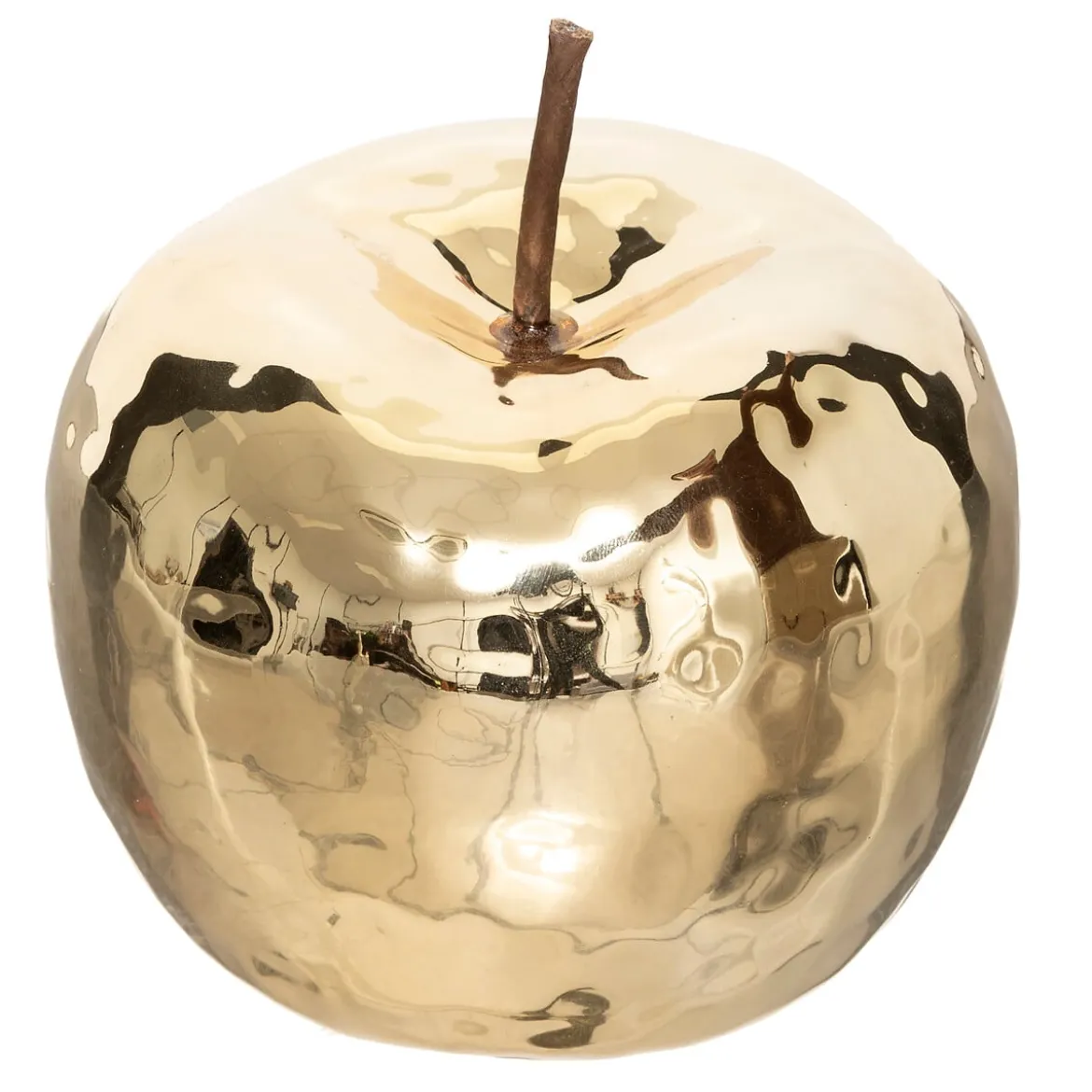 Manzana Decorativa De Cerámica 12x14Cm