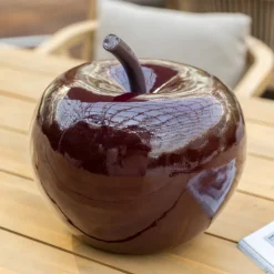 Manzana decorativa GLOSSY roja 28.5cm