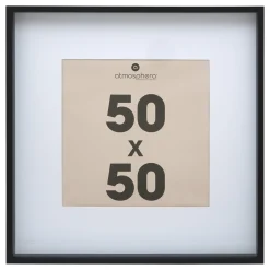 Marco AXEL mdf negro 50x50cm