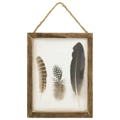 Marco Decorativo Mdf Plumas Jonas