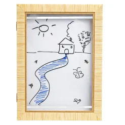 Marco de fotos THEA beige 33x3,6x24,2cm