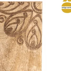 Marco HAMSÁ de madera de mango 13x18cm