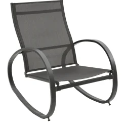 Mecedora NEVADA gris graphite