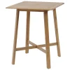 Mesa alta para 4 personas TIWI beige en madera