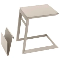 Mesa auxiliar ALLURE argile de aluminio