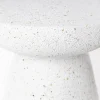 Mesa auxiliar blanca 40cm