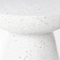 Mesa auxiliar blanca 40cm