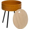 Mesa Auxiliar C/Almacenaje Mdf 38.5x45.5