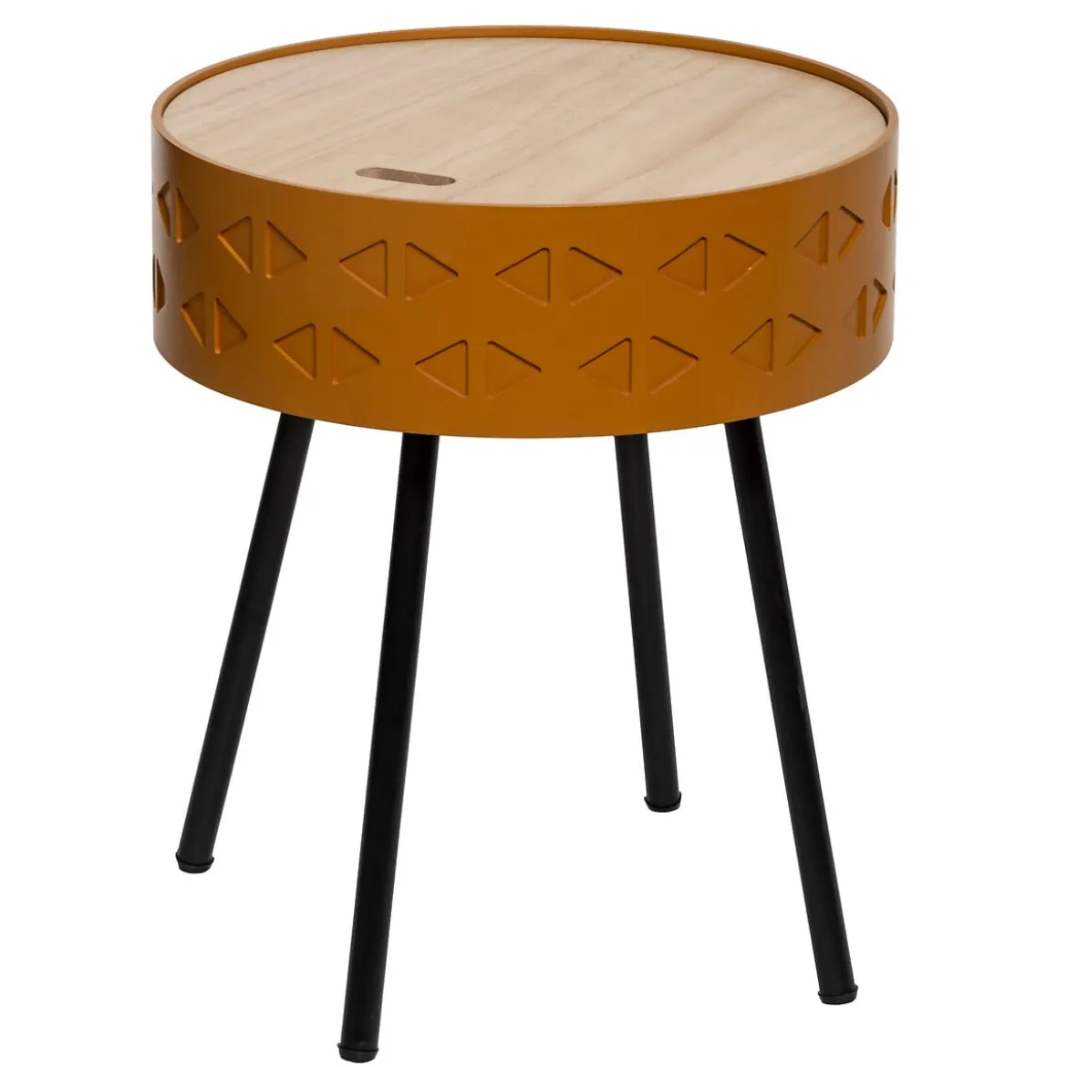 Mesa Auxiliar C/Almacenaje Mdf 38.5x45.5