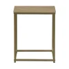 Mesa auxiliar CHEVRON beige