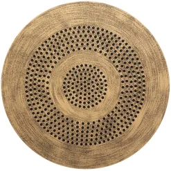 Mesa auxiliar cobre étnica 45cm