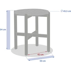 Mesa auxiliar DEONA 50cm