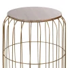 Mesa Auxiliar Flyo Tam.1/2 24x24x40Cm