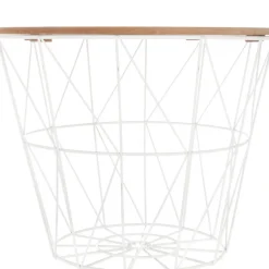 Mesa Auxiliar Kumi Mdf Metal 38x30.5Cm