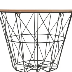 Mesa Auxiliar Kumi Mdf Metal 38x30.5Cm