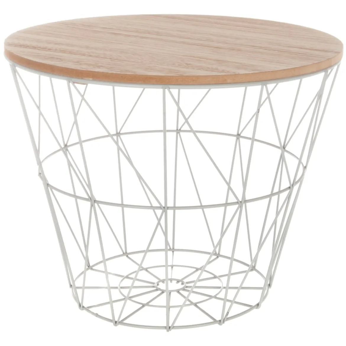 Mesa Auxiliar Kumi Mdf Metal 38x30.5Cm