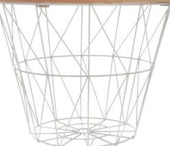 Mesa Auxiliar Kumi Mdf Metal 38x30.5Cm