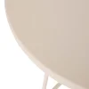 Mesa auxiliar LATTE beige D38cm