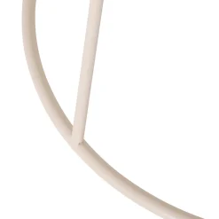 Mesa auxiliar LATTE beige D38cm