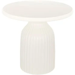 Mesa auxiliar MUDAN marfil 55cm