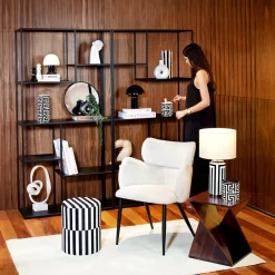 Mesa auxiliar RIKAYA de madera de mango