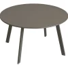 Mesa auxiliar SAONA marrón 70cm