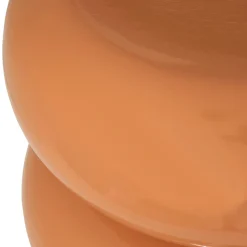 Mesa auxiliar STONETO naranja 43cm