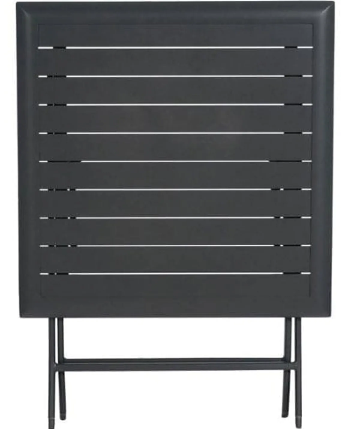 Mesa AZUA plegable gris grafito de aluminio