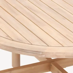 Mesa baja DEONA de madera acacia
