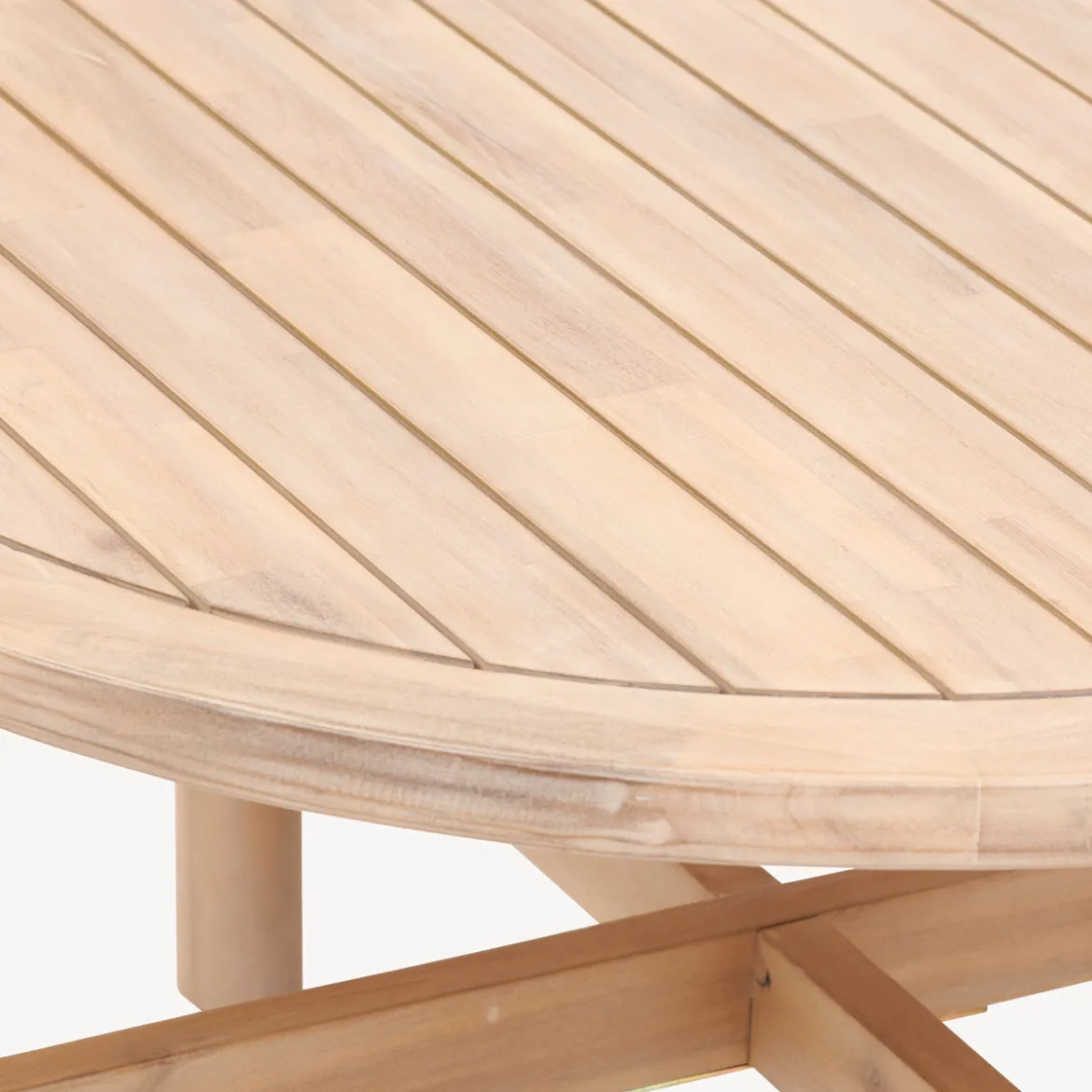 Mesa baja DEONA de madera acacia