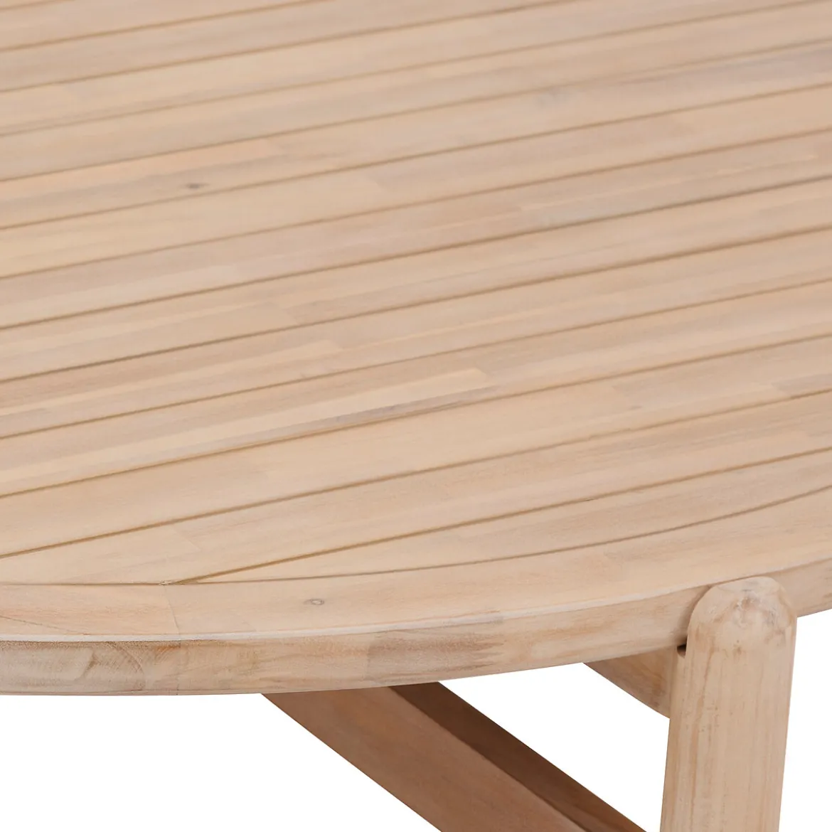 Mesa baja DEONA de madera acacia 120cm