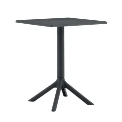 Mesa BARI gris cuadrada
