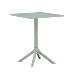 Mesa BARI verde cuadrada