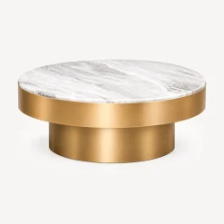 Mesa de centro GRAPHITE dorado