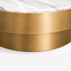 Mesa de centro GRAPHITE dorado