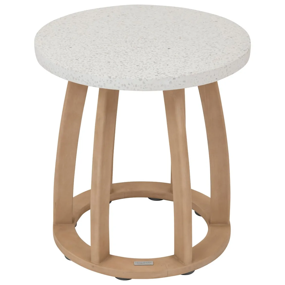 Mesa de centro LEMINDO de madera de eucalipto 50cm